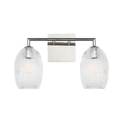 Visual Comfort HV1002 Serafina 2-lt 16" Bath Light - Polished Nickel
