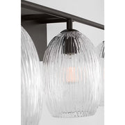 Visual Comfort HV1003 Serafina 3-lt 27" Bath Light - Aged Iron