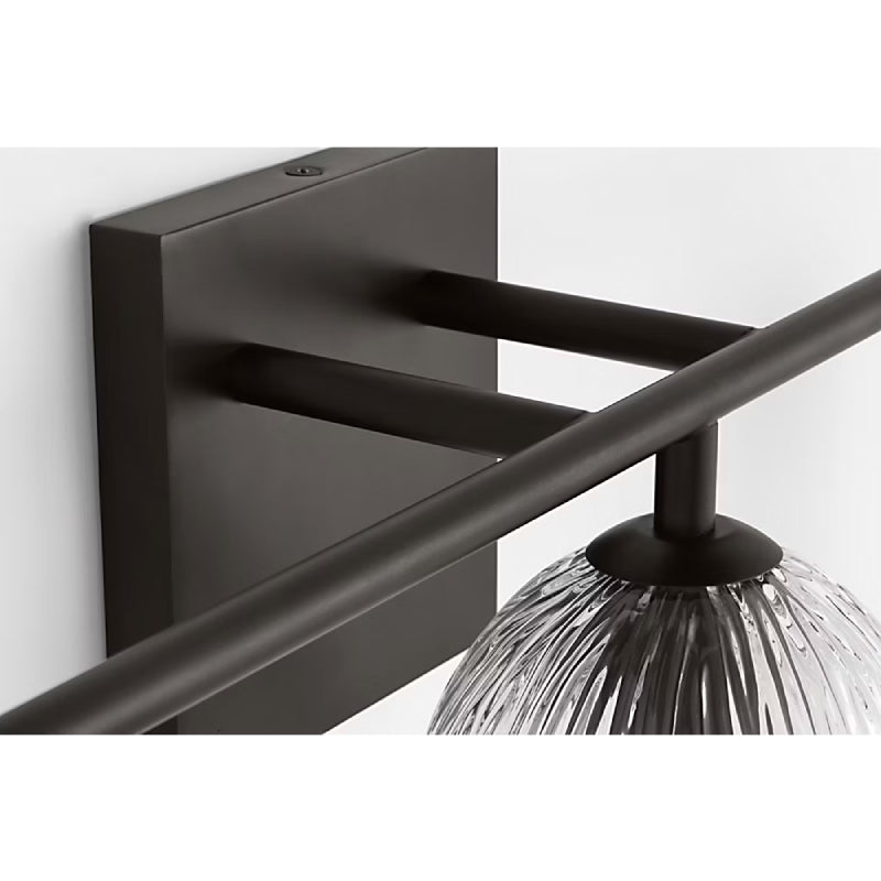 Visual Comfort HV1003 Serafina 3-lt 27" Bath Light - Aged Iron
