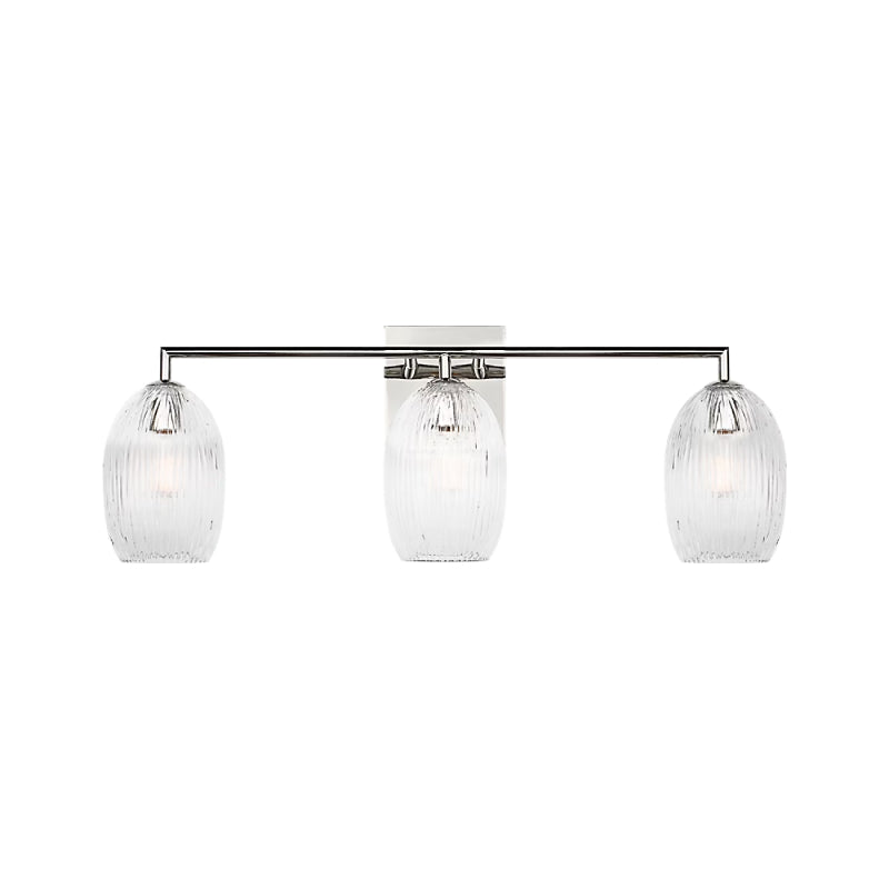 Visual Comfort HV1003 Serafina 3-lt 27" Bath Light - Polished Nickel