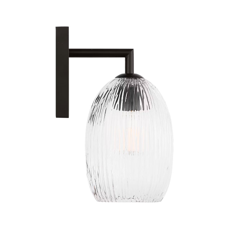 Visual Comfort HW1001 Serafina 1-lt 10" Tall Wall Sconce - Aged Iron