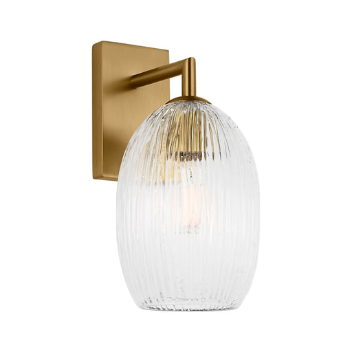 Visual Comfort HW1001 Serafina 1-lt 10" Tall Wall Sconce - Burnished Brass