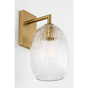 Visual Comfort HW1001 Serafina 1-lt 10" Tall Wall Sconce - Burnished Brass