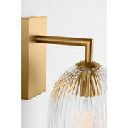 Visual Comfort HW1001 Serafina 1-lt 10" Tall Wall Sconce - Burnished Brass