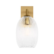 Visual Comfort HW1001 Serafina 1-lt 10" Tall Wall Sconce - Burnished Brass