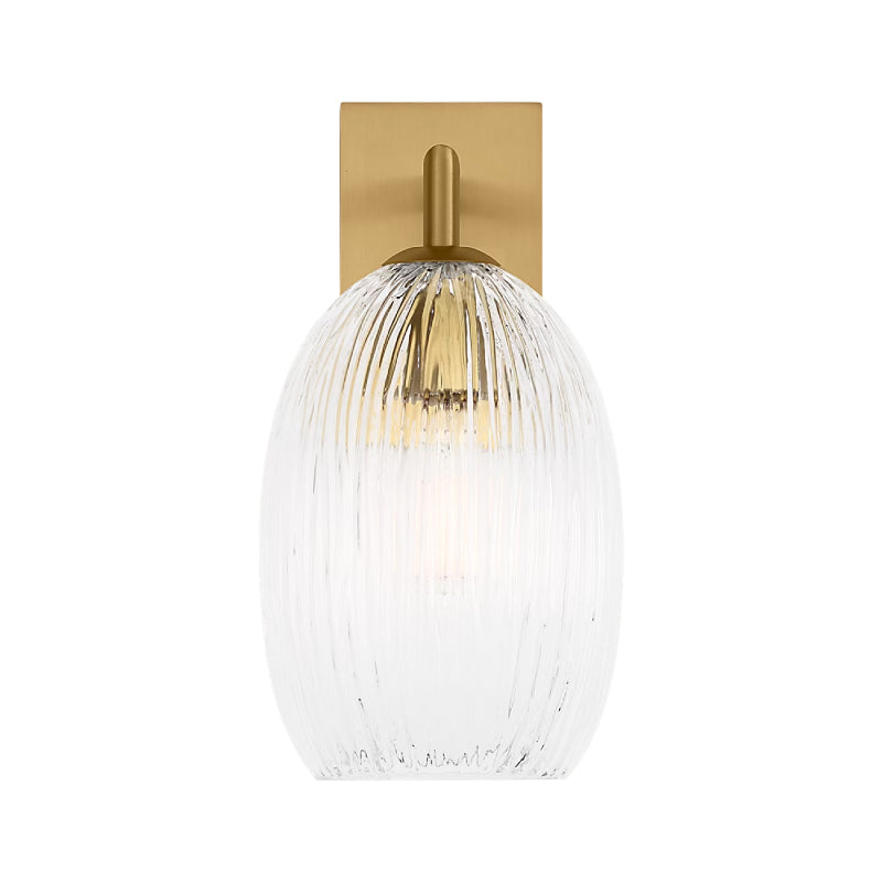 Visual Comfort HW1001 Serafina 1-lt 10" Tall Wall Sconce - Burnished Brass