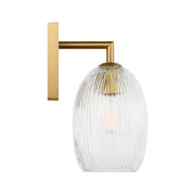Visual Comfort HW1001 Serafina 1-lt 10" Tall Wall Sconce - Burnished Brass