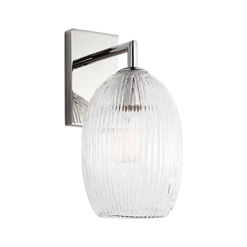 Visual Comfort HW1001 Serafina 1-lt 10" Tall Wall Sconce - Polished Nickel