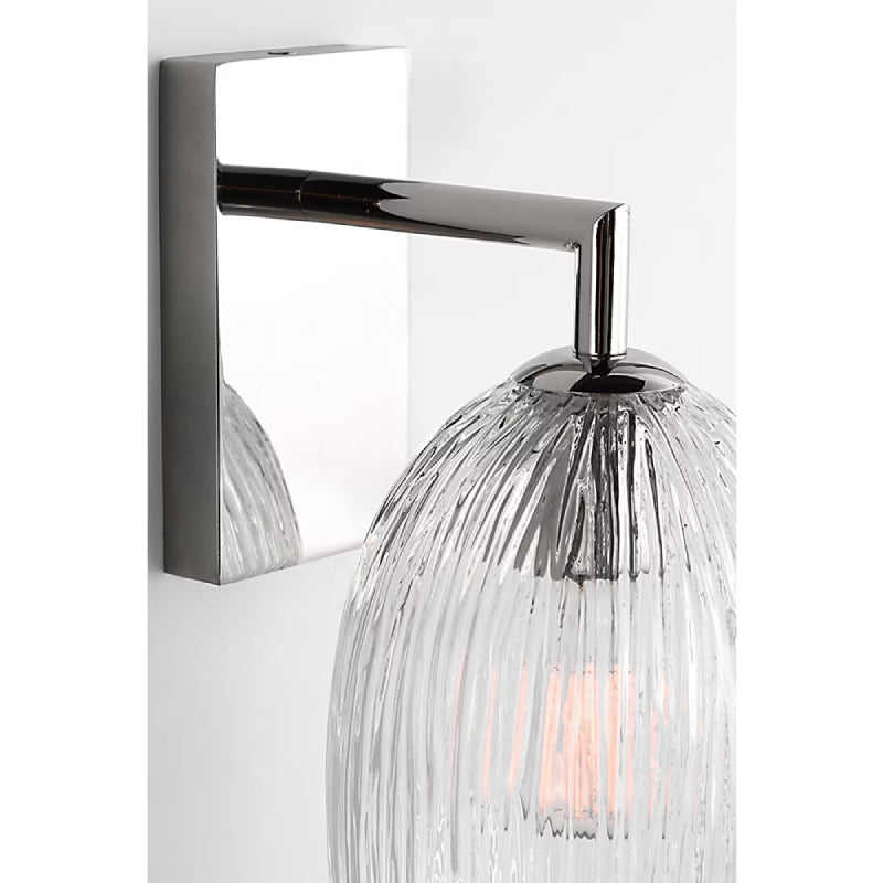 Visual Comfort HW1001 Serafina 1-lt 10" Tall Wall Sconce - Polished Nickel