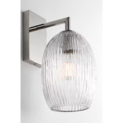 Visual Comfort HW1001 Serafina 1-lt 10" Tall Wall Sconce - Polished Nickel