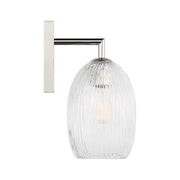 Visual Comfort HW1001 Serafina 1-lt 10" Tall Wall Sconce - Polished Nickel