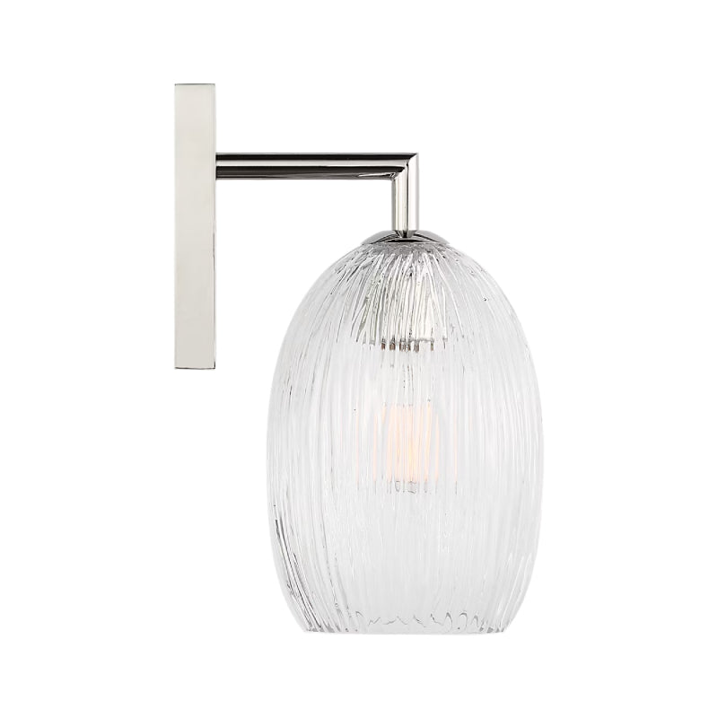 Visual Comfort HW1001 Serafina 1-lt 10" Tall Wall Sconce - Polished Nickel