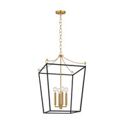 Visual Comfort KSC1174 Carlyle 4-lt 18" Pendant - Midnight Black