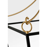 Visual Comfort KSC1174 Carlyle 4-lt 18" Pendant - Midnight Black
