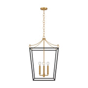 Visual Comfort KSC1174 Carlyle 4-lt 18" Pendant - Midnight Black