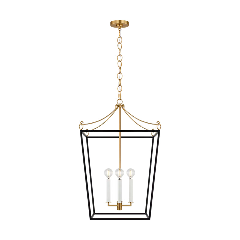 Visual Comfort KSC1174 Carlyle 4-lt 18" Pendant - Midnight Black