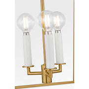 Visual Comfort KSC1183 Carlyle 3-lt 14" Pendant - Burnished Brass
