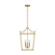 Visual Comfort KSC1183 Carlyle 3-lt 14" Pendant - Burnished Brass