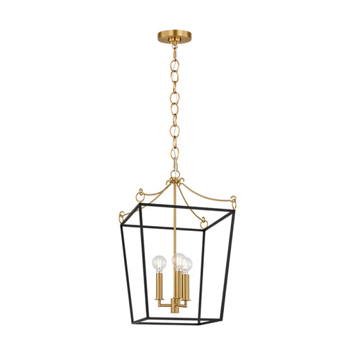 Visual Comfort KSC1183 Carlyle 3-lt 14" Pendant - Midnight Black