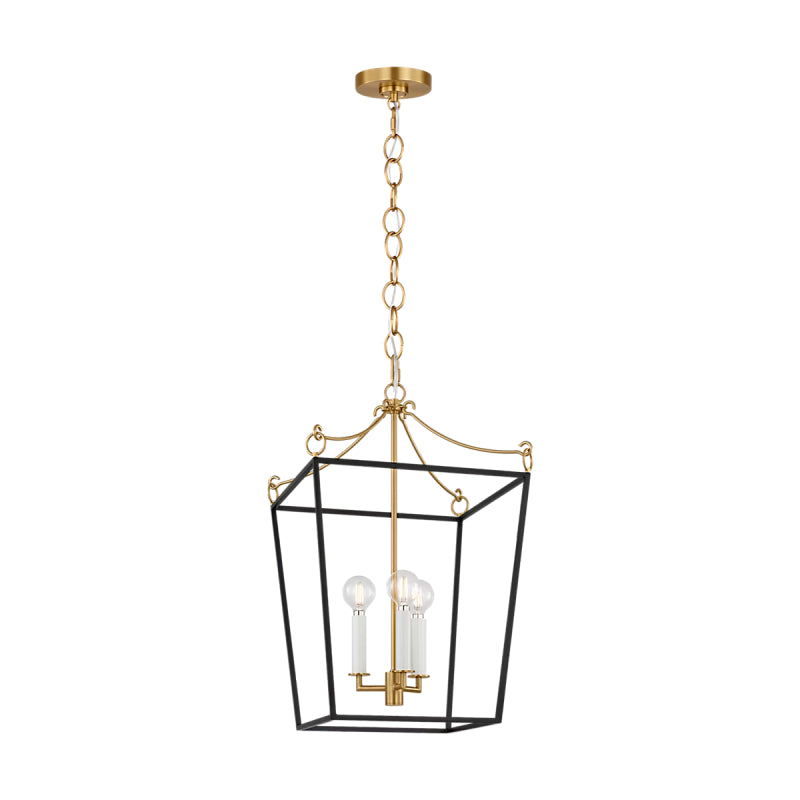 Visual Comfort KSC1183 Carlyle 3-lt 14" Pendant - Midnight Black