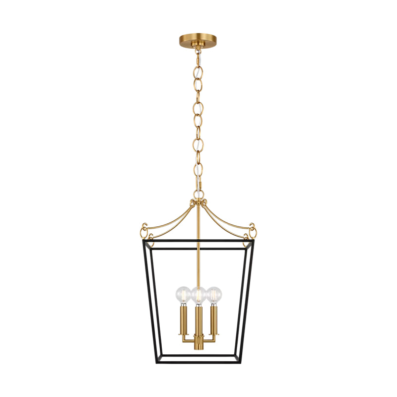 Visual Comfort KSC1183 Carlyle 3-lt 14" Pendant - Midnight Black