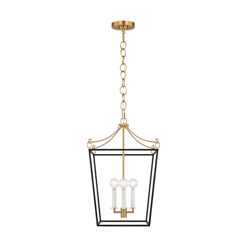 Visual Comfort KSC1183 Carlyle 3-lt 14" Pendant - Midnight Black