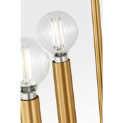 Visual Comfort KSC1194 Carlyle 4-lt 21" Pendant - Burnished Brass