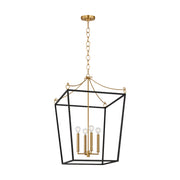 Visual Comfort KSC1194 Carlyle 4-lt 21" Pendant - Midnight Black