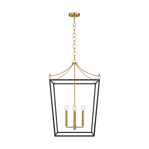 Visual Comfort KSC1194 Carlyle 4-lt 21" Pendant - Midnight Black
