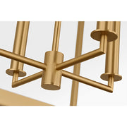 Visual Comfort KSC1204 Carlyle 4-lt 24" Pendant - Burnished Brass