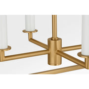 Visual Comfort KSC1204 Carlyle 4-lt 24" Pendant - Burnished Brass