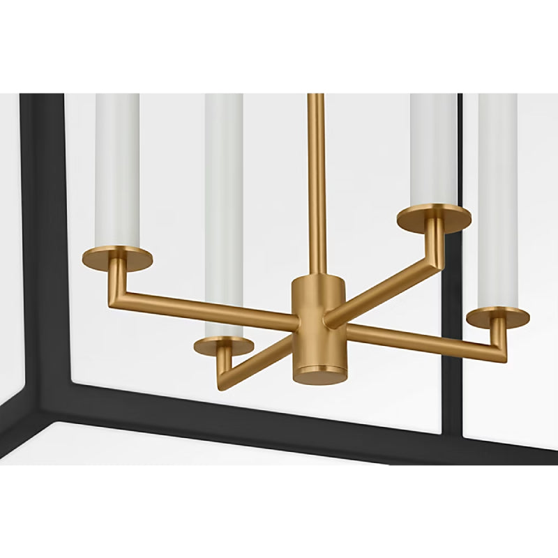 Visual Comfort KSC1204 Carlyle 4-lt 24" Pendant - Midnight Black