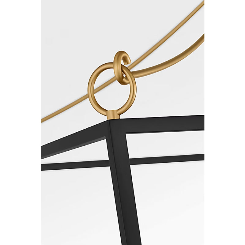 Visual Comfort KSC1204 Carlyle 4-lt 24" Pendant - Midnight Black