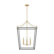 Visual Comfort KSC1204 Carlyle 4-lt 24" Pendant - Midnight Black