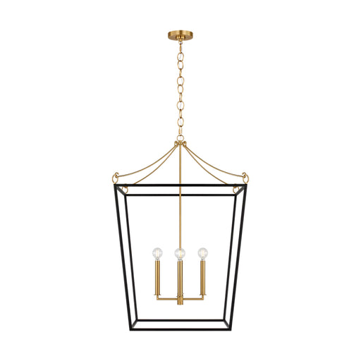 Visual Comfort KSC1204 Carlyle 4-lt 24" Pendant - Midnight Black