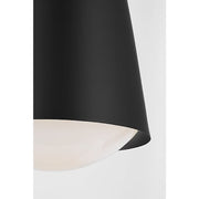 Visual Comfort KSP1141 Draper 1-lt 12" Small Pendant - Midnight Black