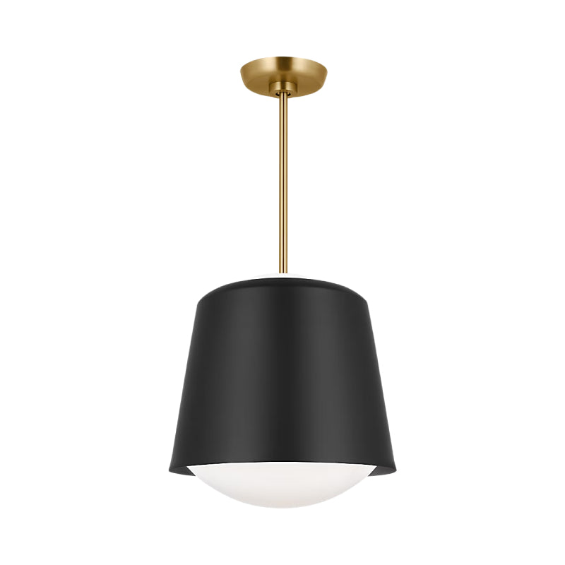 Visual Comfort KSP1141 Draper 1-lt 12" Small Pendant - Midnight Black