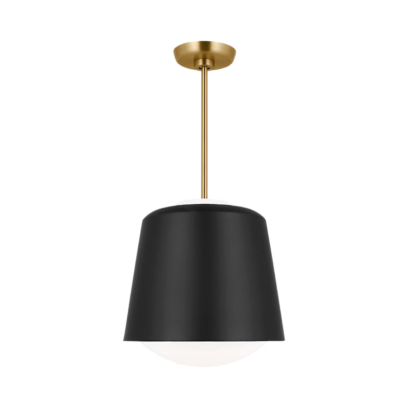 Visual Comfort KSP1141 Draper 1-lt 12" Small Pendant - Midnight Black