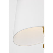 Visual Comfort KSP1213 Beauvoir 3-lt 18" Pendant - Burnished Brass