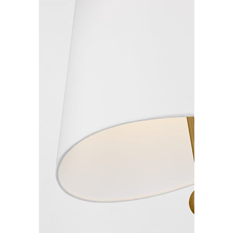 Visual Comfort KSP1213 Beauvoir 3-lt 18" Pendant - Burnished Brass