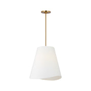 Visual Comfort KSP1213 Beauvoir 3-lt 18" Pendant - Burnished Brass
