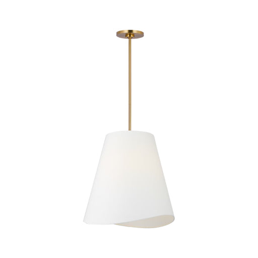Visual Comfort KSP1213 Beauvoir 3-lt 18" Pendant - Burnished Brass