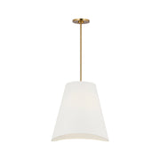 Visual Comfort KSP1213 Beauvoir 3-lt 18" Pendant - Burnished Brass