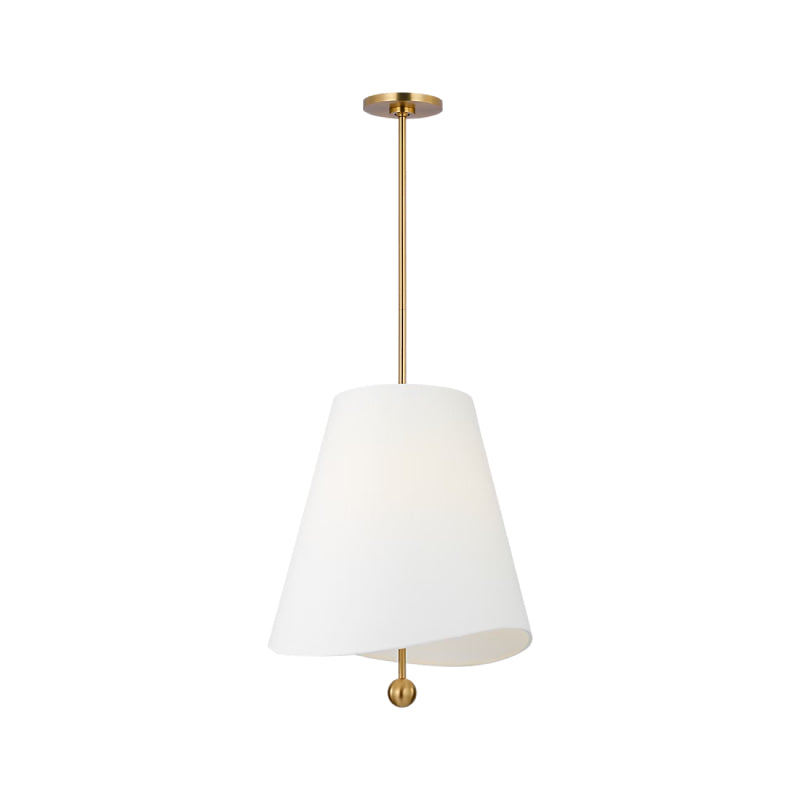 Visual Comfort KSP1213 Beauvoir 3-lt 18" Pendant - Burnished Brass