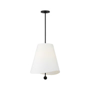 Visual Comfort KSP1213 Beauvoir 3-lt 18" Pendant - Midnight Black
