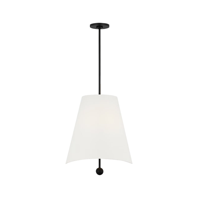 Visual Comfort KSP1213 Beauvoir 3-lt 18" Pendant - Midnight Black