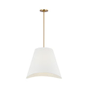 Visual Comfort KSP1224 Beauvoir 4-lt 24" Pendant - Burnished Brass