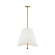 Visual Comfort KSP1224 Beauvoir 4-lt 24" Pendant - Burnished Brass