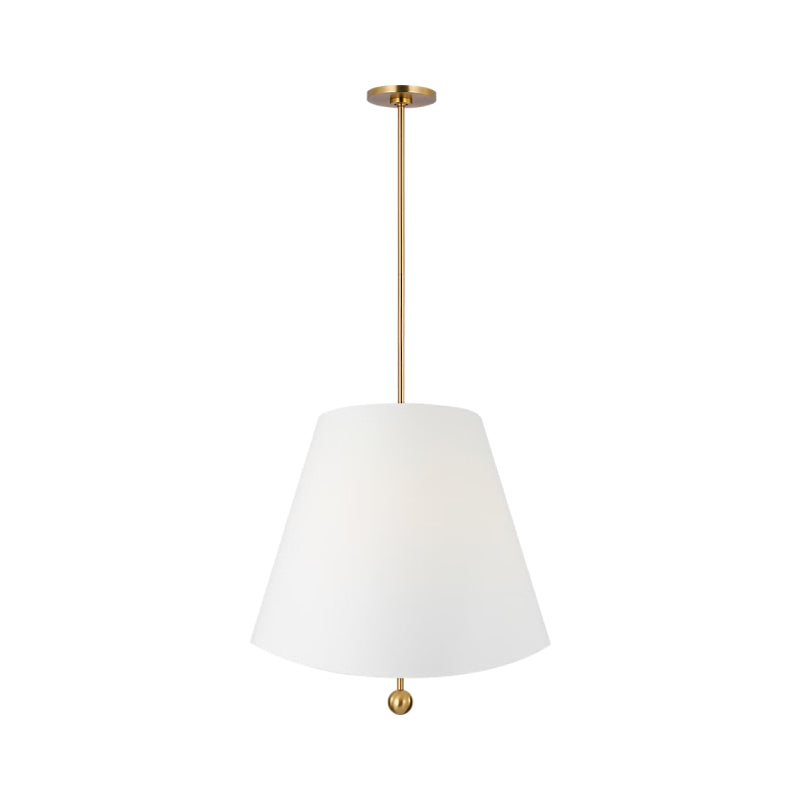 Visual Comfort KSP1224 Beauvoir 4-lt 24" Pendant - Burnished Brass