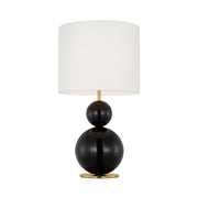 Visual Comfort KST1221 Suki 1-lt 22" Tall Table Lamp - Gloss Black